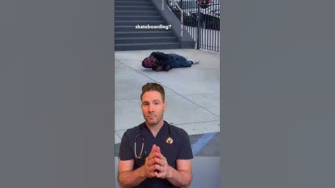 Skateboard brain injury… 😱