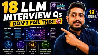Don't Fail Your AI Interview: How LLMs Work + 18 Practice Questions