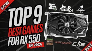 Smoothest HD Games for the AMD RX 550 in 2024