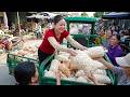TIMELAPSE: From Rice to Rice Puffs – Loading Truckloads for Sale at the Village Market
