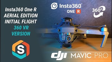Insta360 One R Aerial Edition - Initial Flight in 360