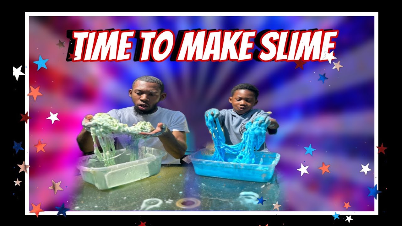 Testing Elmer's Glow In The Dark Glue Slime Kit - YouTube