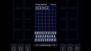 Word-leh! 6 Letters #123 - Nov 2, 2022