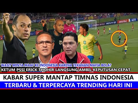 bonus777 x bonanza168 - Rahasia Bahagia Timnas Terbongkar ‼️ Pengakuan Jujur & Mengagetkan Wasit Indonesia Vs Brazil Really❓
