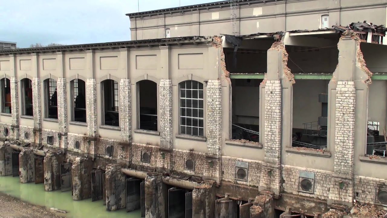 Rheinfelden Kraftwerkabriss bis 05.05.2011