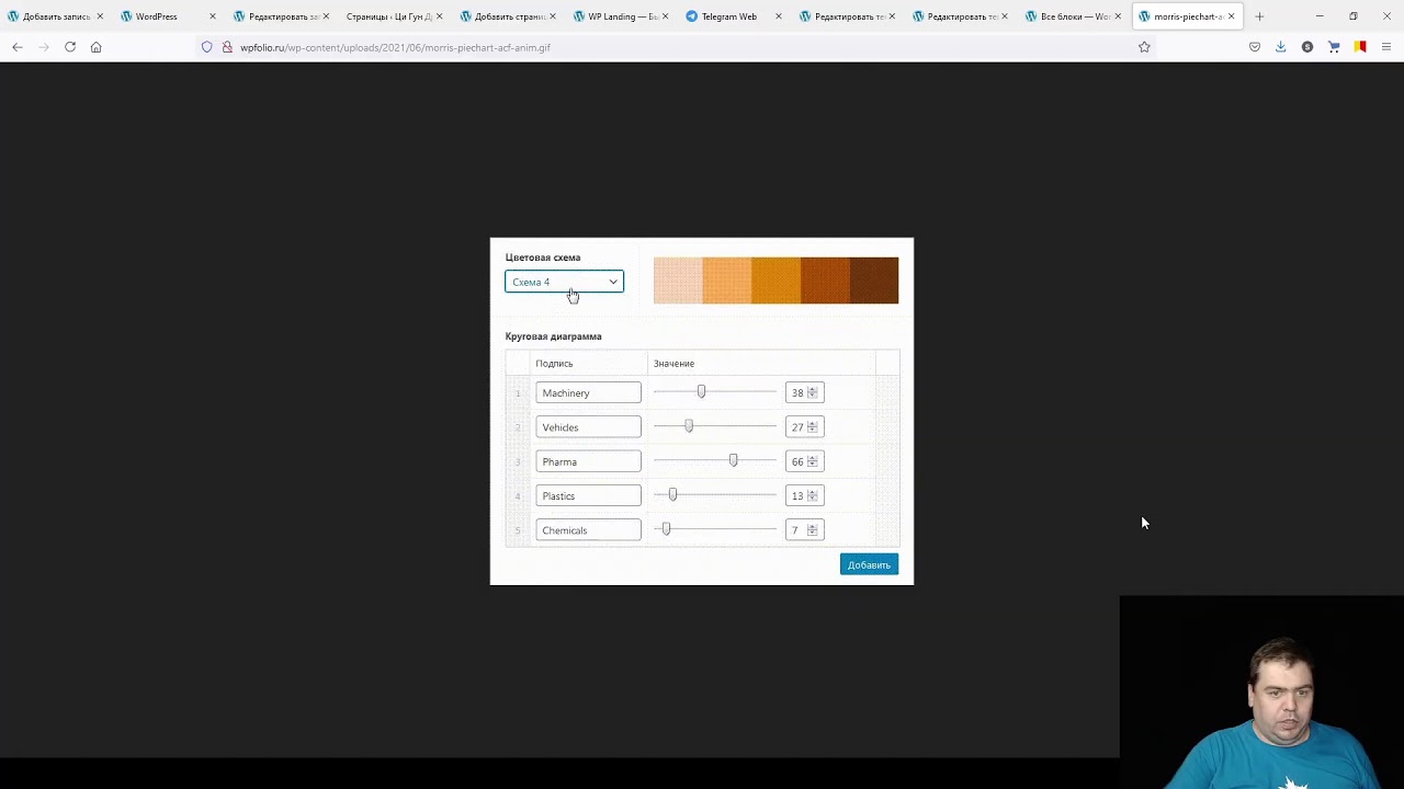 Прямая трансляция пользователя WordPress Moscow