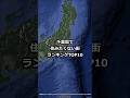 千葉県で住みたくない街ランキングTOP10 #shorts