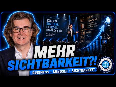 The man behind Germany's speaker stars: How to become a visible expert | Hermann Scherer