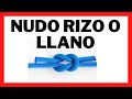 ✅ ¿Cómo hacer NUDO RIZO? (Paso a Paso) 🔴 Como unir Dos Cuerdas FACIL