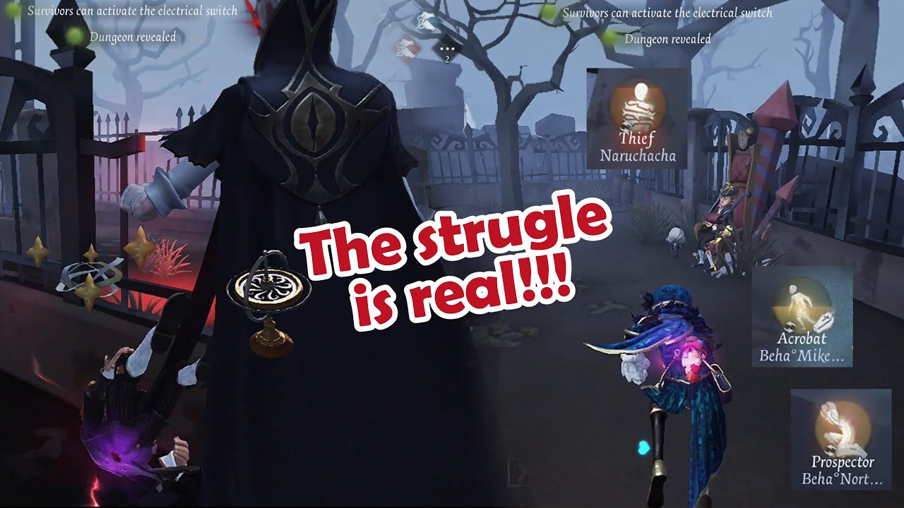 Struggle to open the gate | THIEF | IDENTITY V - YouTube