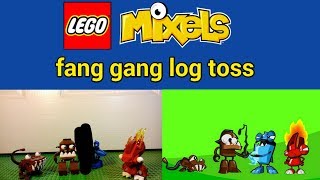 Lego Mixels - Fang Gang Log Toss (stop motion)