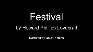 Festival by H.P. Lovecraft - Audiobook