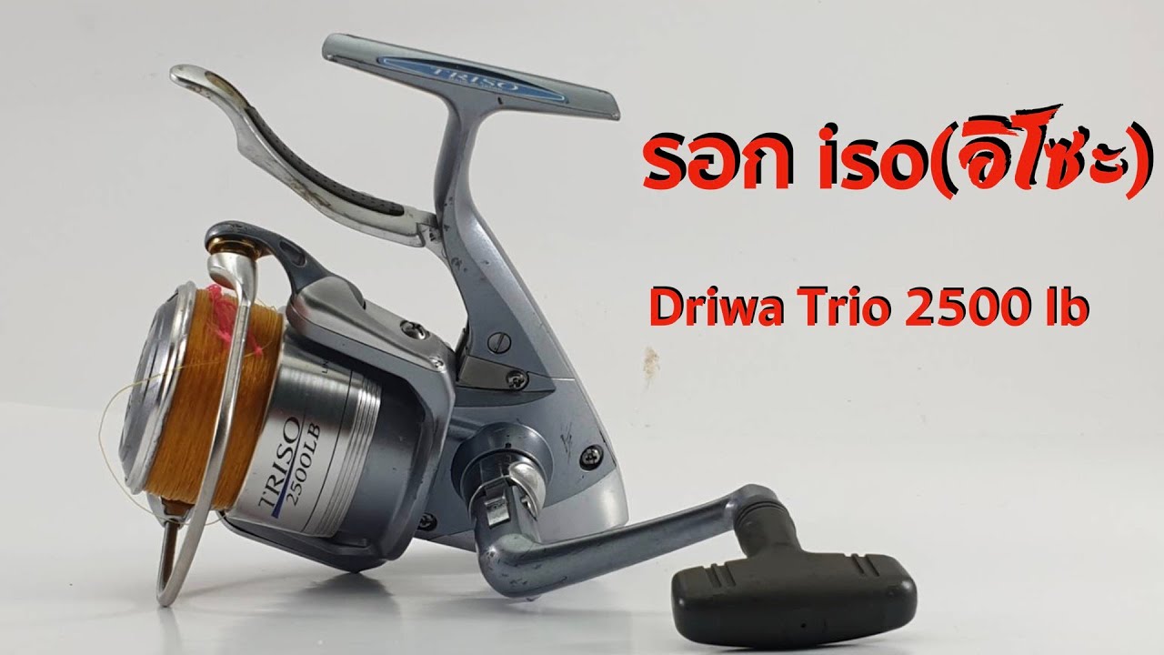 iso reel daiwa triso 2500lb [รอก iso Ep.4] - YouTube