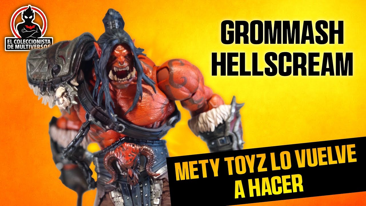 🔥TREMENDO GROMMASH! World of Warcraft Hero Toys review en Español 