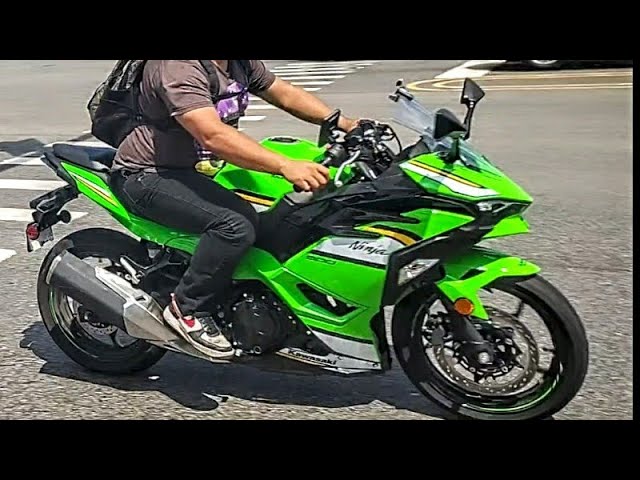 Spotted another Kawasaki Ninja ZX-6R in Oak Lawn, Illinois. - YouTube
