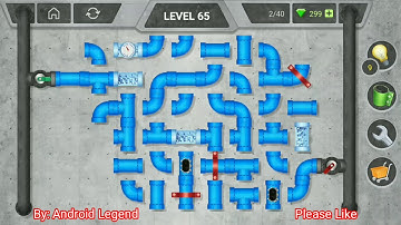 Pipeline Extra Level 65 All 3 stars By Pixign, Android Solution