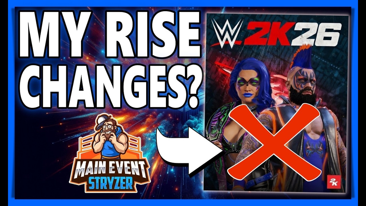 WWE 2K26 My Rise Gets BIG Changes, & A Free Wrestling Game Like WWE ALL Stars???