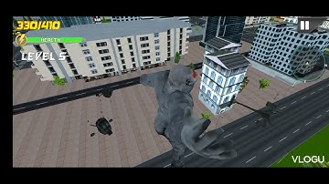 KingKong Destroyed the building 🏢🏫