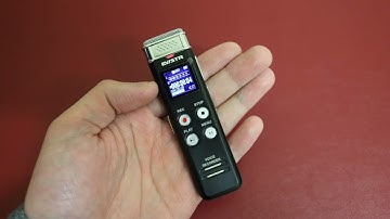 EVISTR L157 16GB USB Rechargeable Dictaphone Review, Great quality voice recorder it captures clear