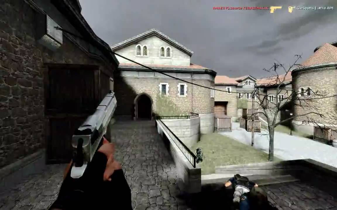 The best deagle flickshot ever in CSS story (360 wallbang)