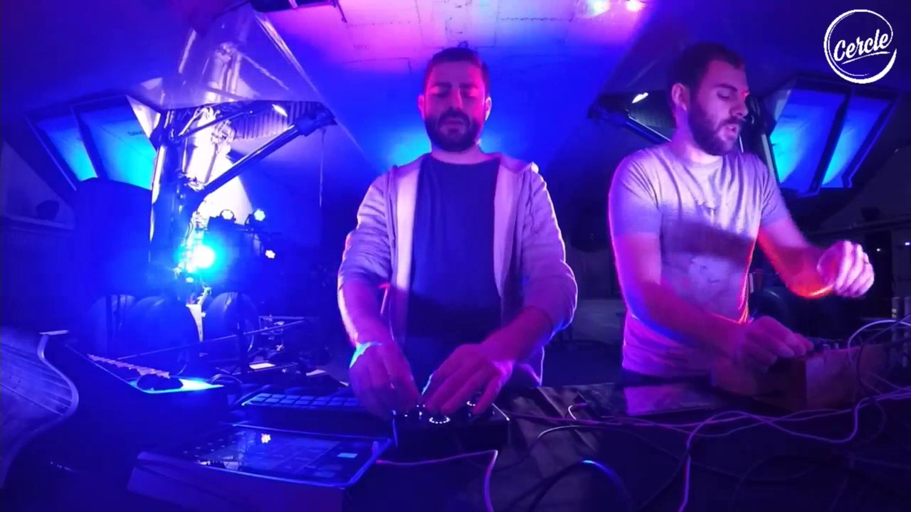 Sinners (N'to & Joachim Pastor) launch at Concorde in Paris, France for Cercle