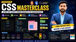 CSS Full Course in Hindi | Selectors, Box Model, Display Property & CSS Units Explained