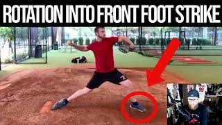 Rotation into Front Foot Strike Feat Gerrit Cole | Mechanical Analysis
