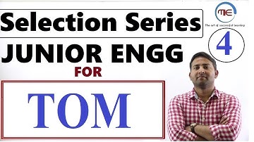 THDC, UPRVUNL,RVUNL, ISRO, JKSSB, TOM, Junior Engineer Best Questions