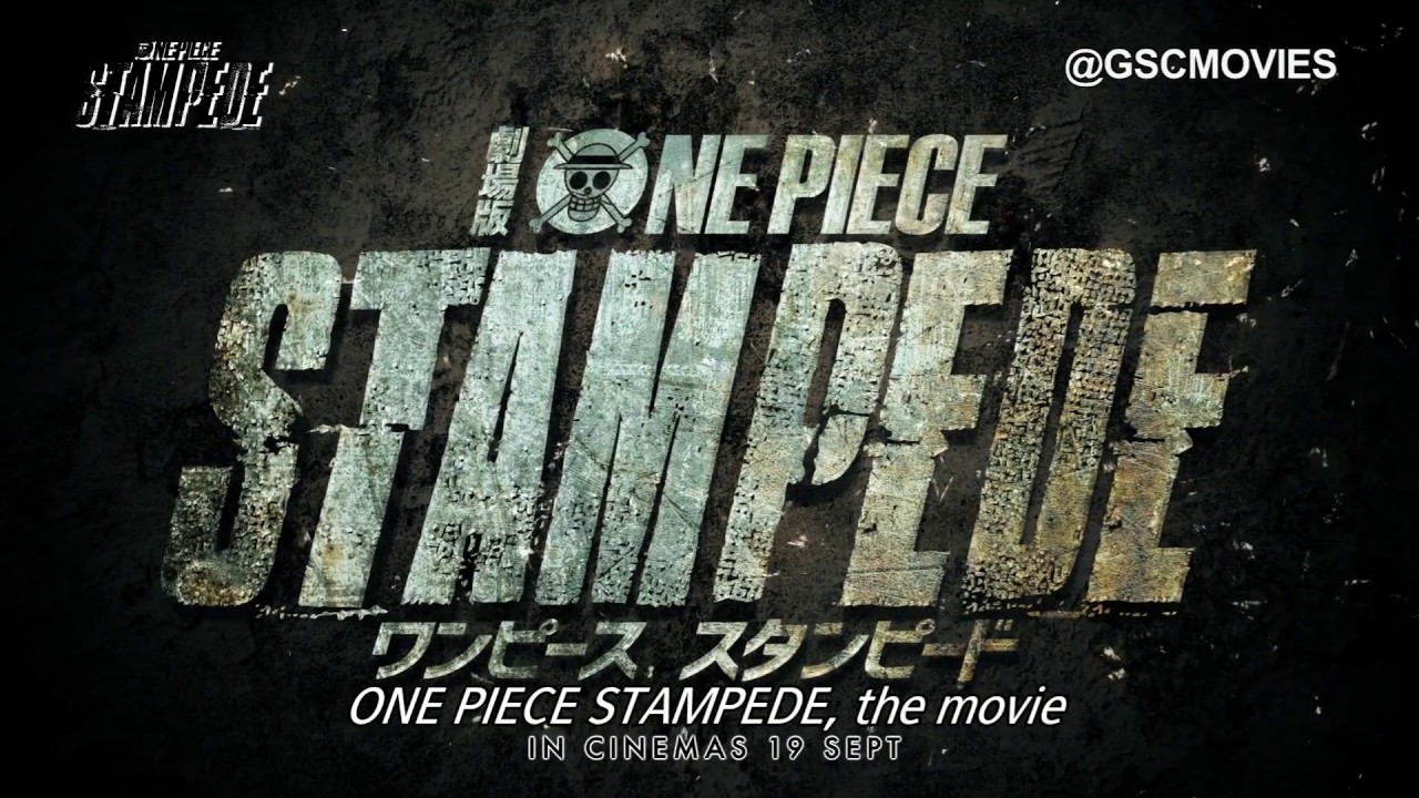 One piece stampede date