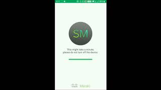 Cisco Meraki SM Device Enrollment in Device Owner & Work Profile mode screenshot 2