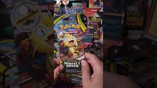 Perfect Order Pokemon Pack Opening #4, Still Hunting Meowth. #pokemon #shorts #opening