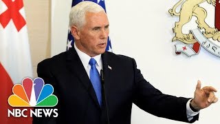 President Donald Trump To Sign Russia Sanctions ‘This Week,’ Mike Pence Says | NBC News