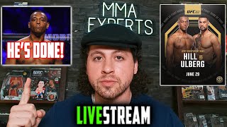 HILL VS ULBERG PREDICTION! ULBERG DESTROYS HIM & FIGHTS PEREIRA NEXT? UFC 303 - LIVESTREAM QNA