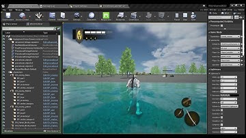 ue4 4.26.2   Unreal Editor 2022 03 09 swim testing 4