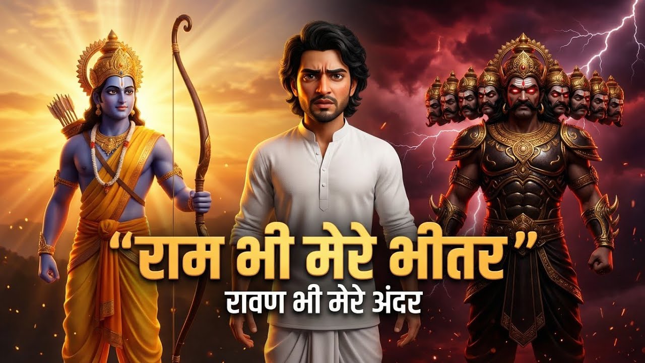 Inner Ramayan – राम भी मेरे भीतर, रावण भी मेरे अंदर | Spiritual Battle Within #ramayan