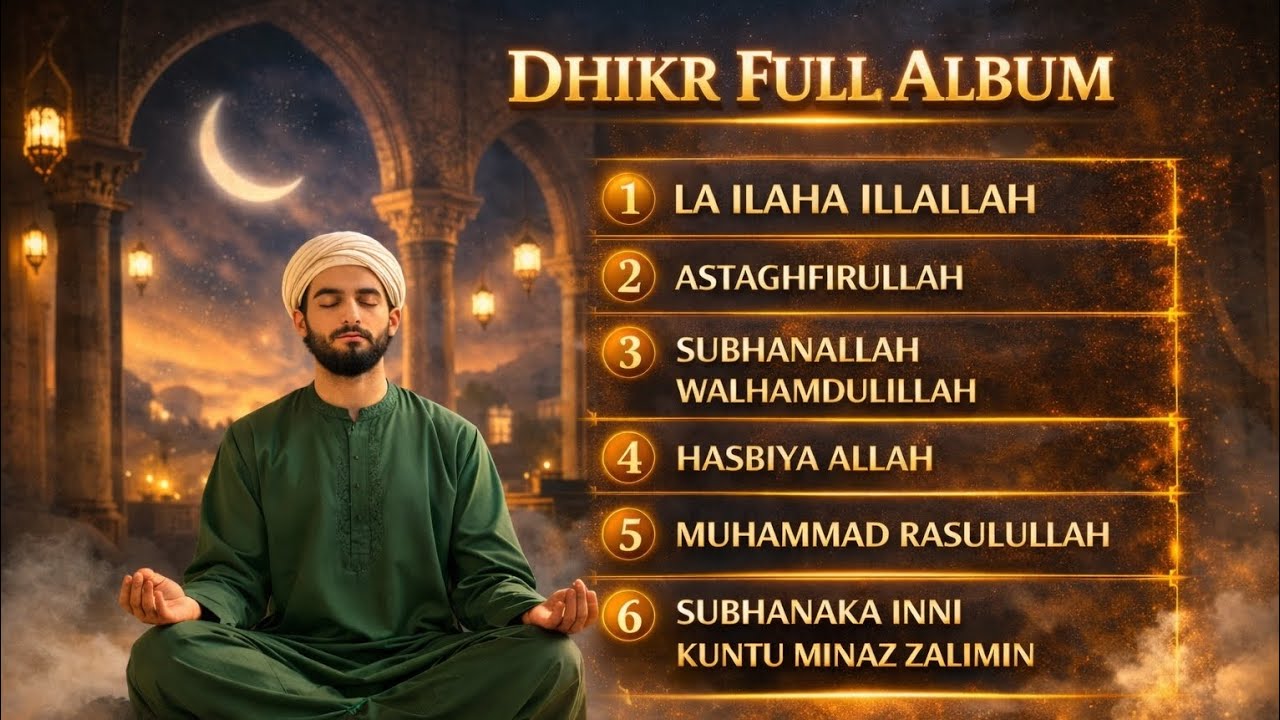 POWERFUL DHIKR TO CALM YOUR HEART (Islamic Healing Playlist)