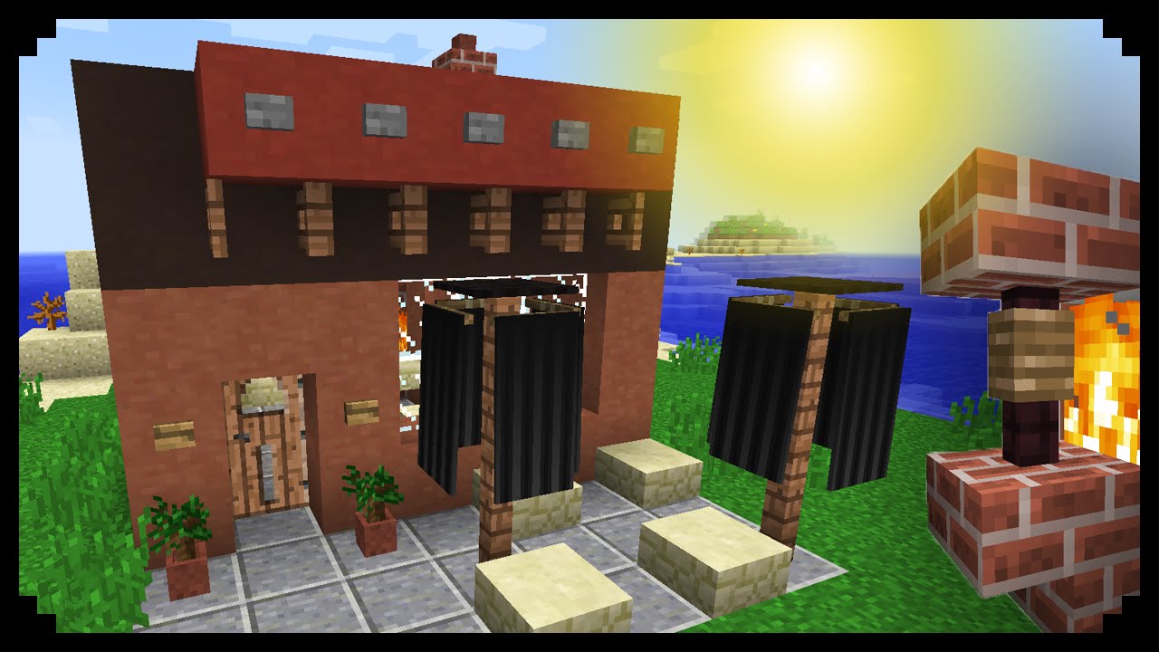 Minecraft How To Make A Kebab Shop Minecraft Architecture Minecraft Projects Minecraft Tutorial