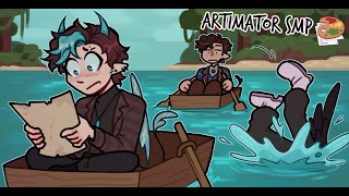 Treasure Hunting【Artimator SMP Episode 6】 @TibbyCaps