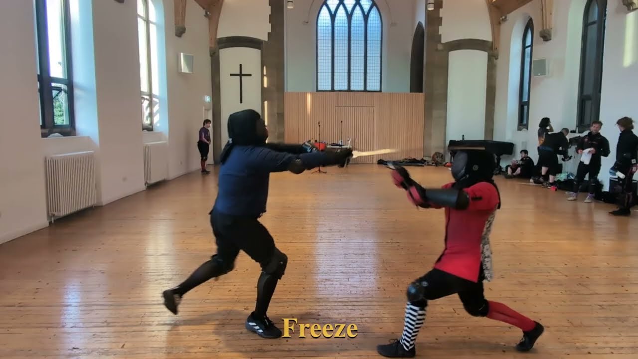 Longsword Sparring: Red vs Blue