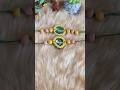 DIY rakhi making for Rakshabandhan #diy #diycrafts #youtube #shorts