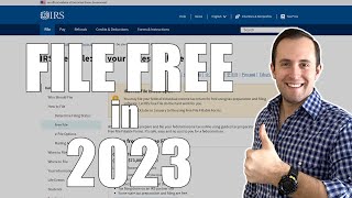 How to File Taxes for Free 2023 | IRS Free File