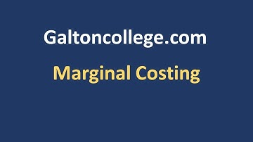 Marginal Costing