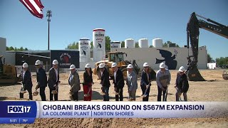 Chobani's La Colombe facility in Muskegon breaks ground on $567 million expansion project