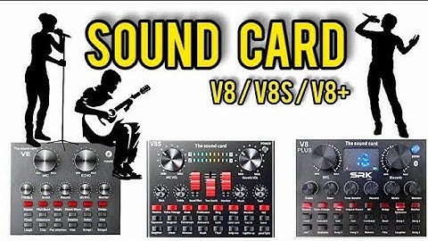 V8 sound card पूरा सेटिंग हिंदी में | How to connect V8 Sound card to Mobile/PC for Recording