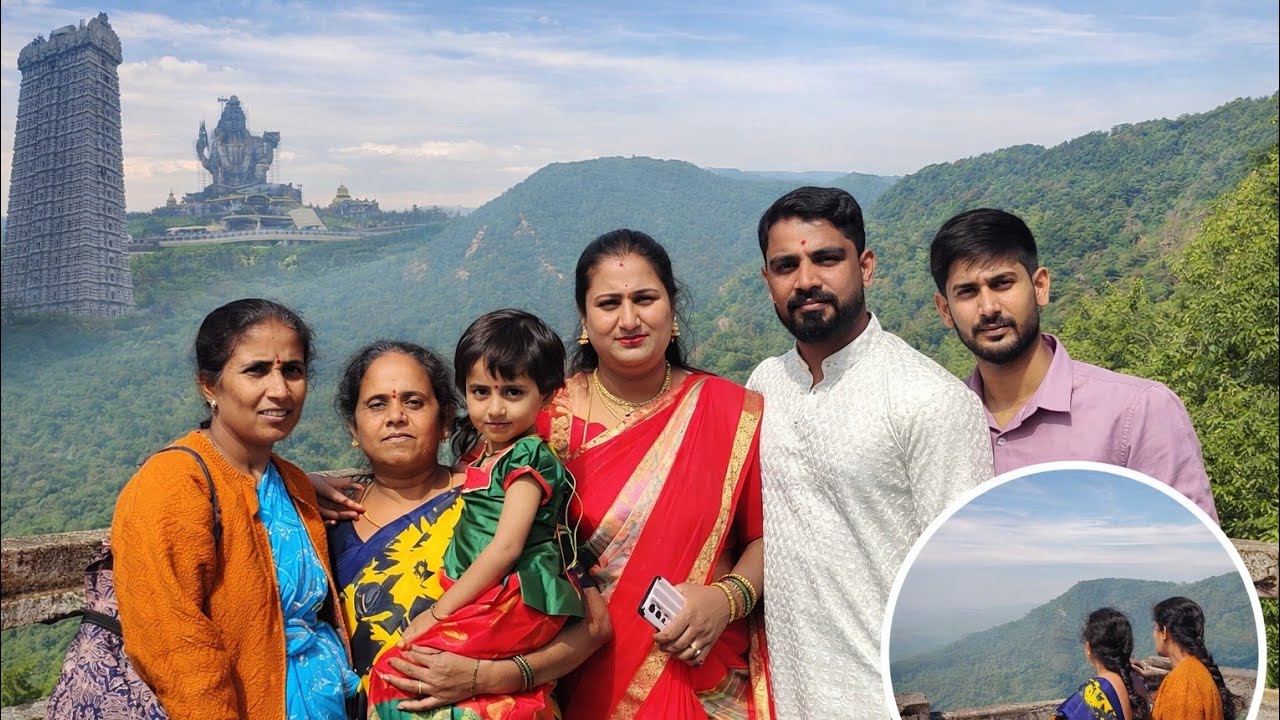 |ಕೊಲ್ಲೂರು ಮೂಕಾಂಬಿಕ ದೇವಸ್ಥಾನ🙏|ಮುರುಡೇಶ್ವರ ಬೀಚ್🏖️|ಉಡುಪಿ|#udupi #krishna #beach #viral #temple #family 