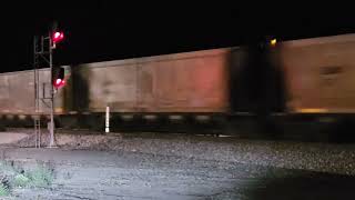 Union Pacific eastbound empty coal train with two rear DPU'S in Lordsburg New Mexico 06/24/23