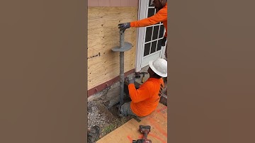Foundation Repair: Helical Pile Installation  in Kapolei, Hawaii #foundationrepair #helicalpile