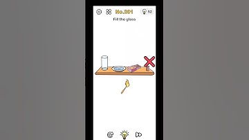 Brain Out Level 201 - Fill the glass