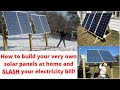How to make a solar panel at home - Slash your bill today!