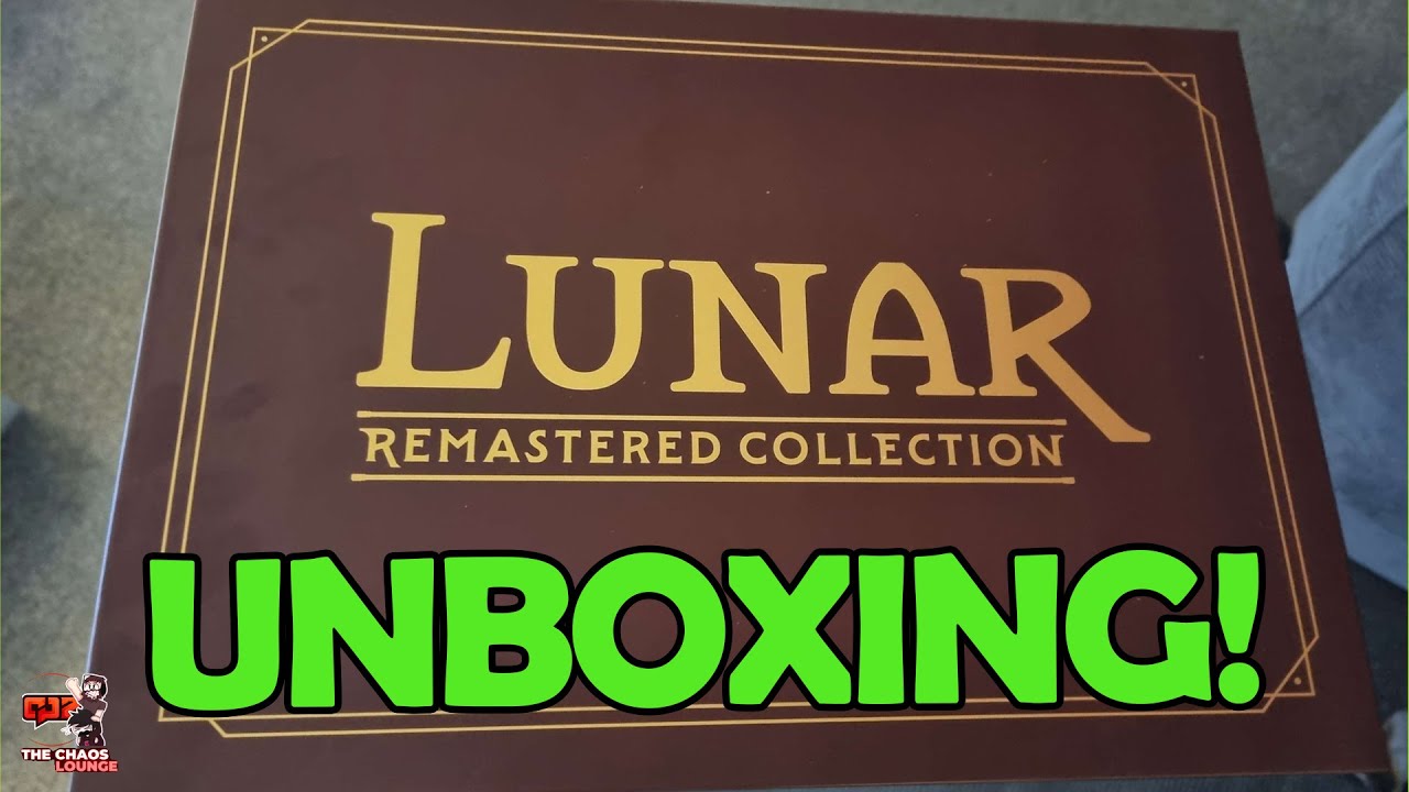 Full Lunar Remastered Collection Unboxing - YouTube